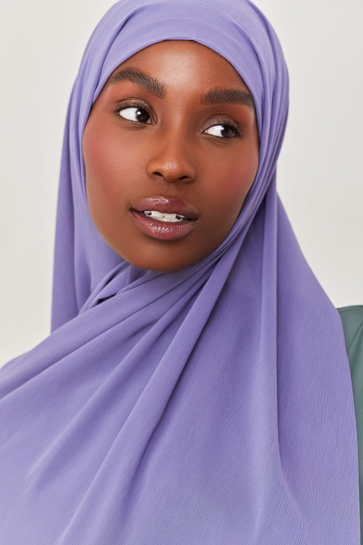 Georgette Crepe Hijab - Fig Veiled Collection 