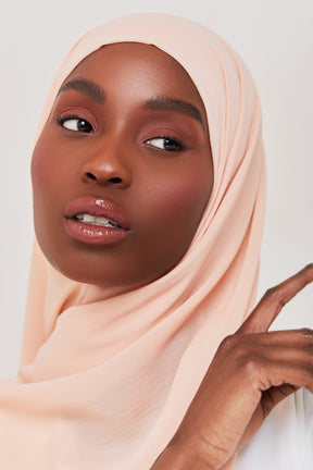 Georgette Crepe Hijab - Ginger Veiled Collection 