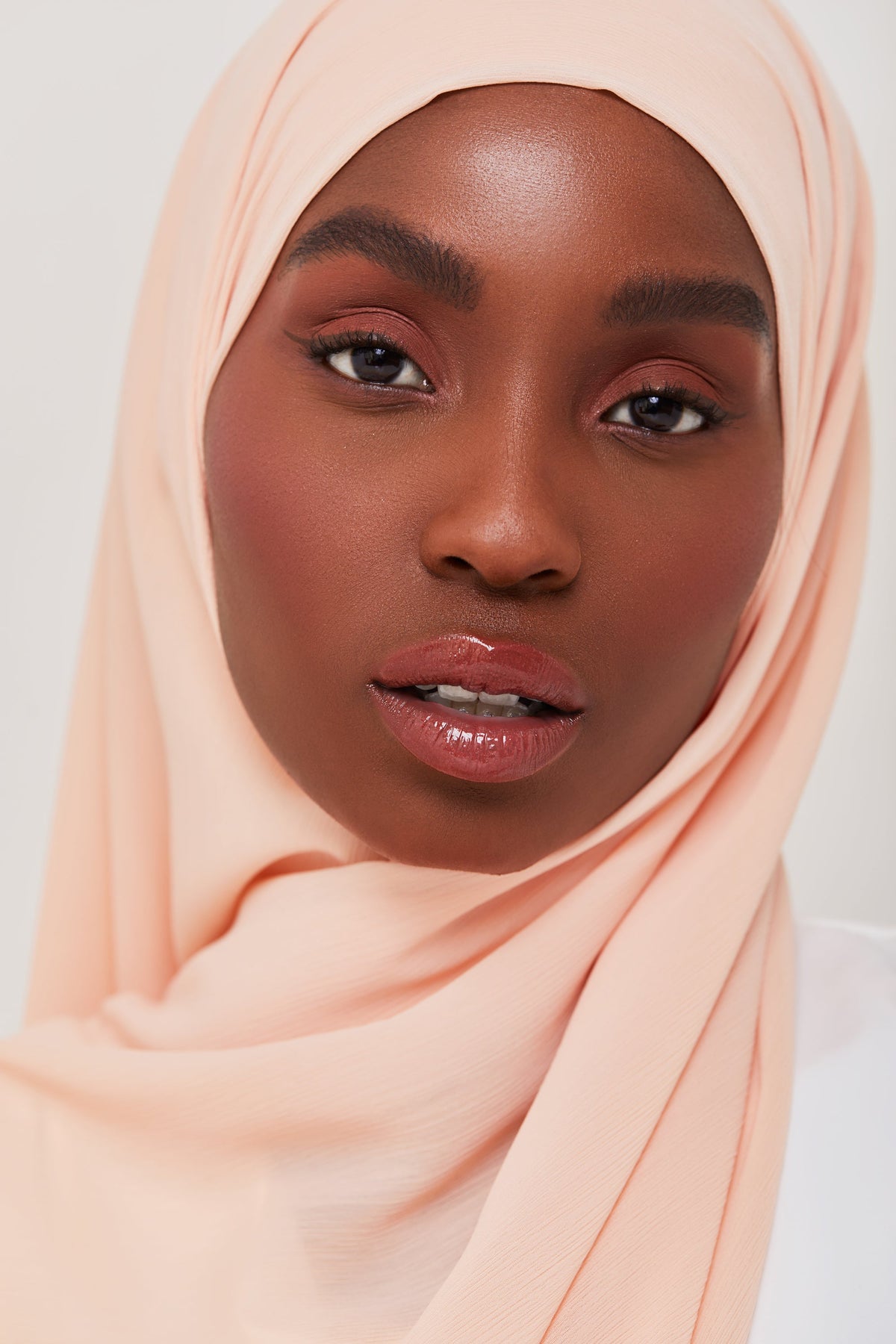 Georgette Crepe Hijab - Ginger Veiled Collection 