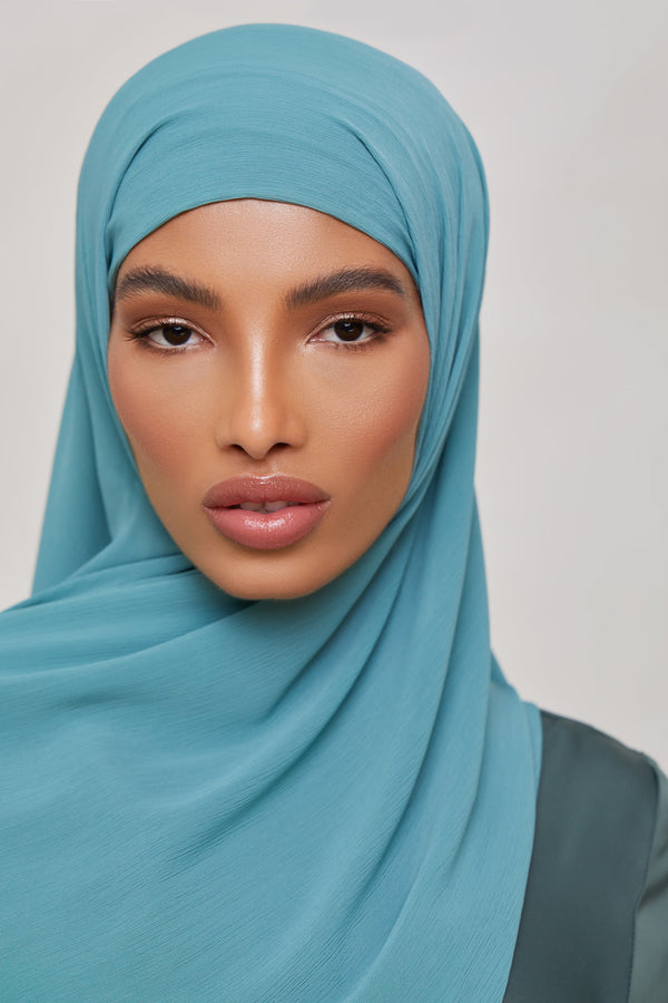 Georgette Crepe Hijab - Mojito Veiled Collection 