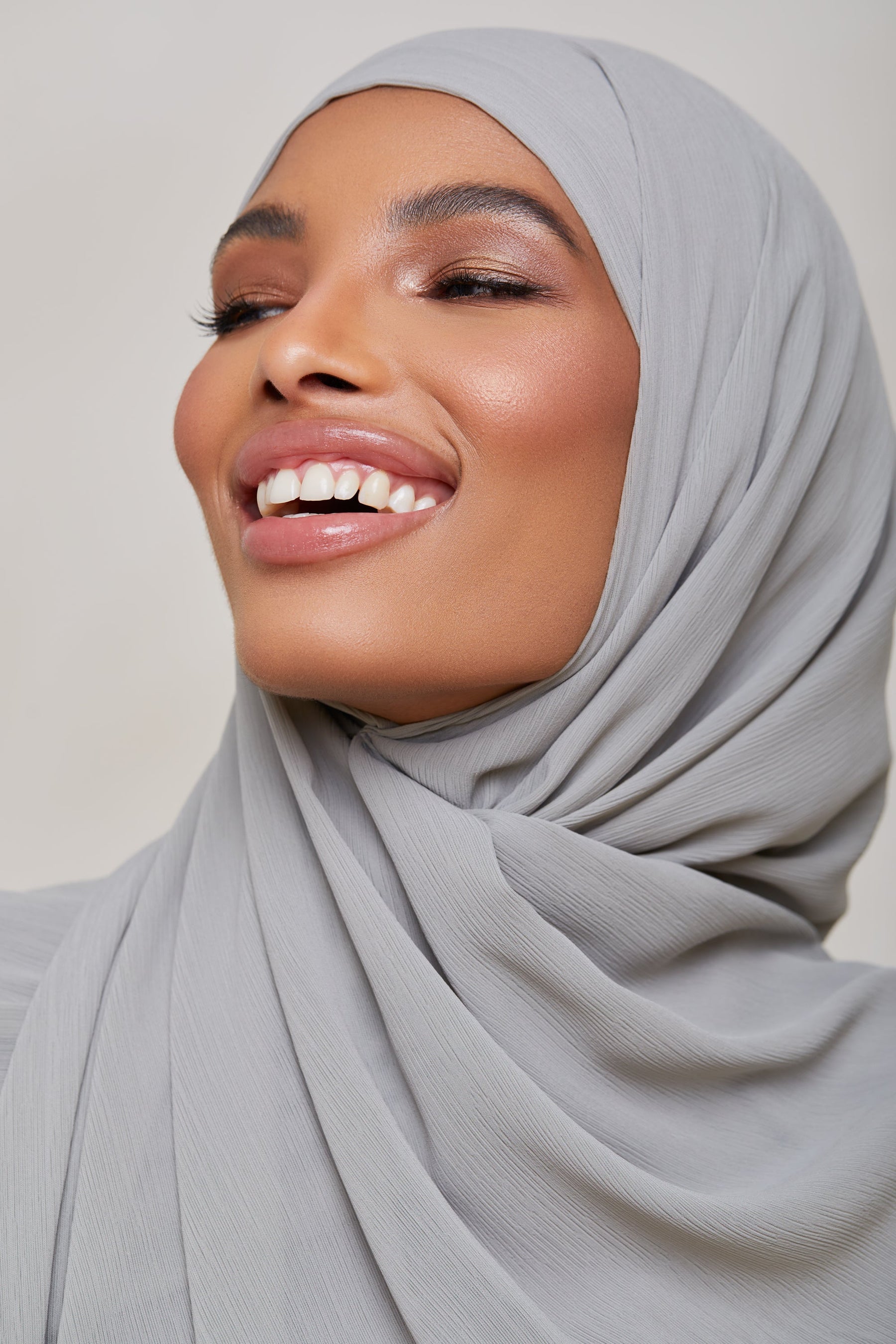 Georgette Crepe Hijab - Poppy Veiled Collection 