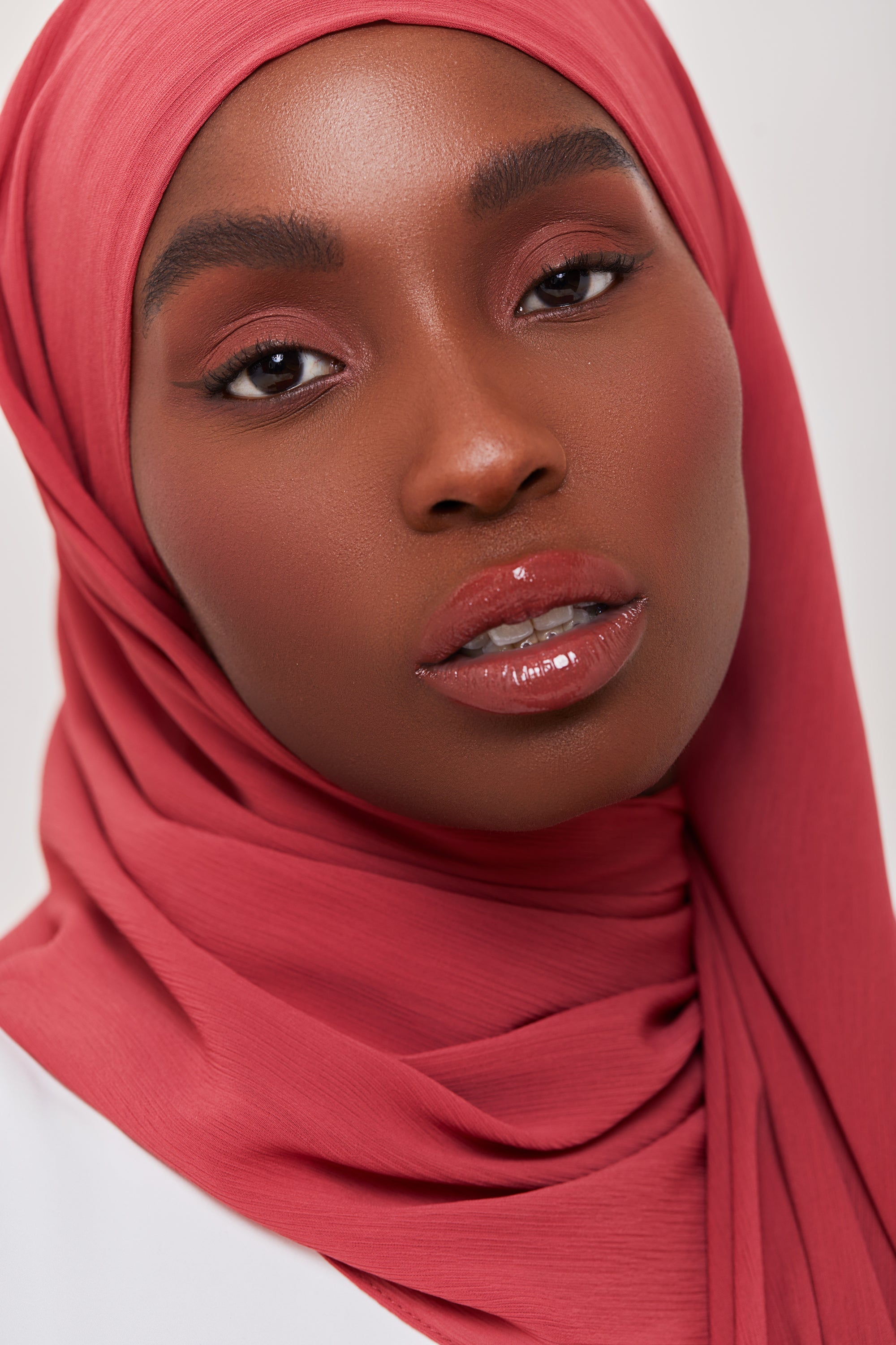Georgette Crepe Hijab - Sumac Veiled Collection 