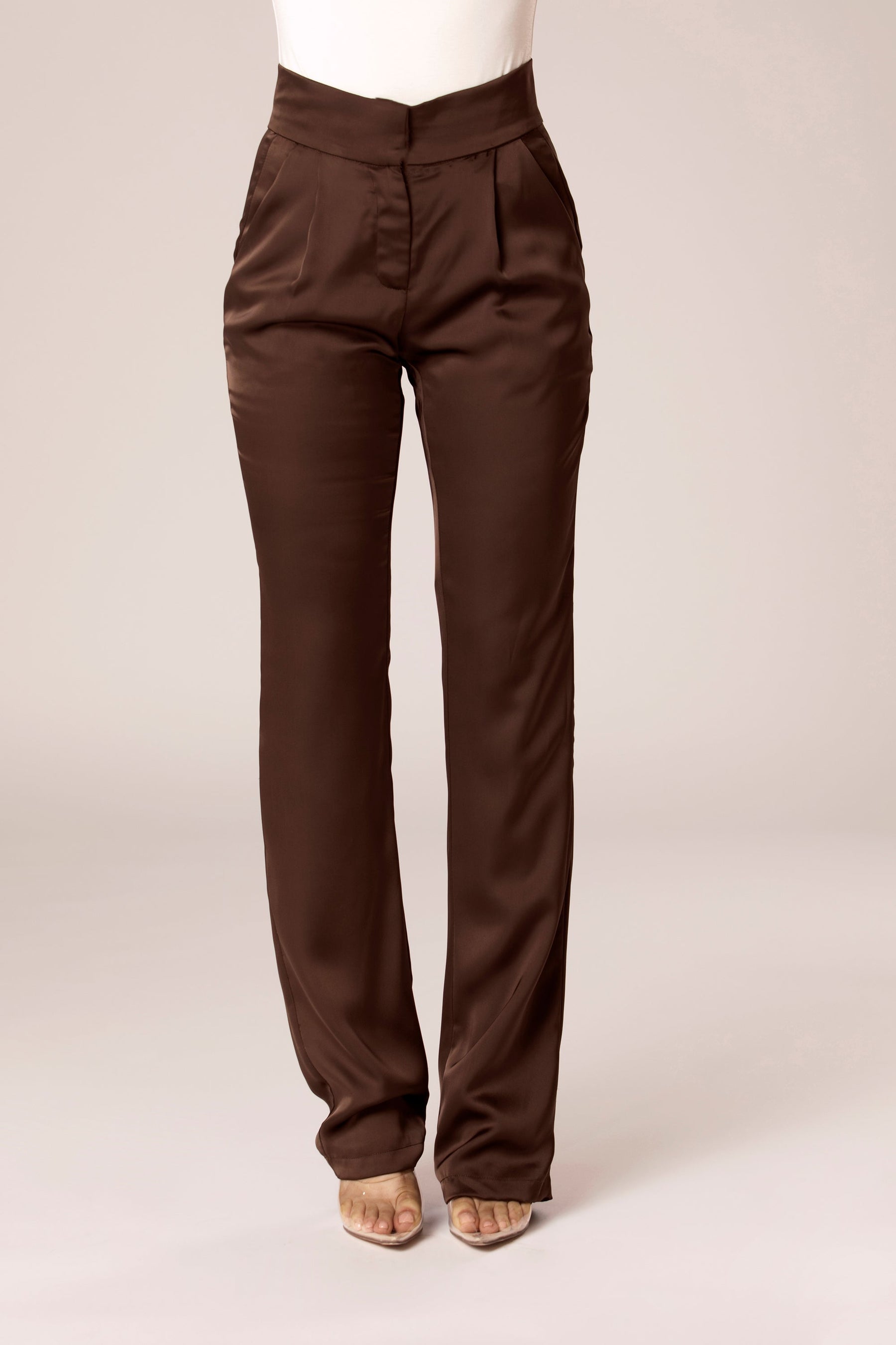 Garment-dyed Capri Trousers BROWN Man NTM8647187TQGG44C819 | Fay