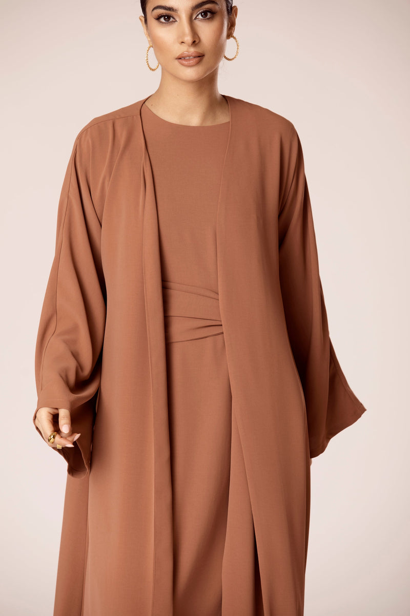 AB-SET-BUT-LGLD ABAYA SET