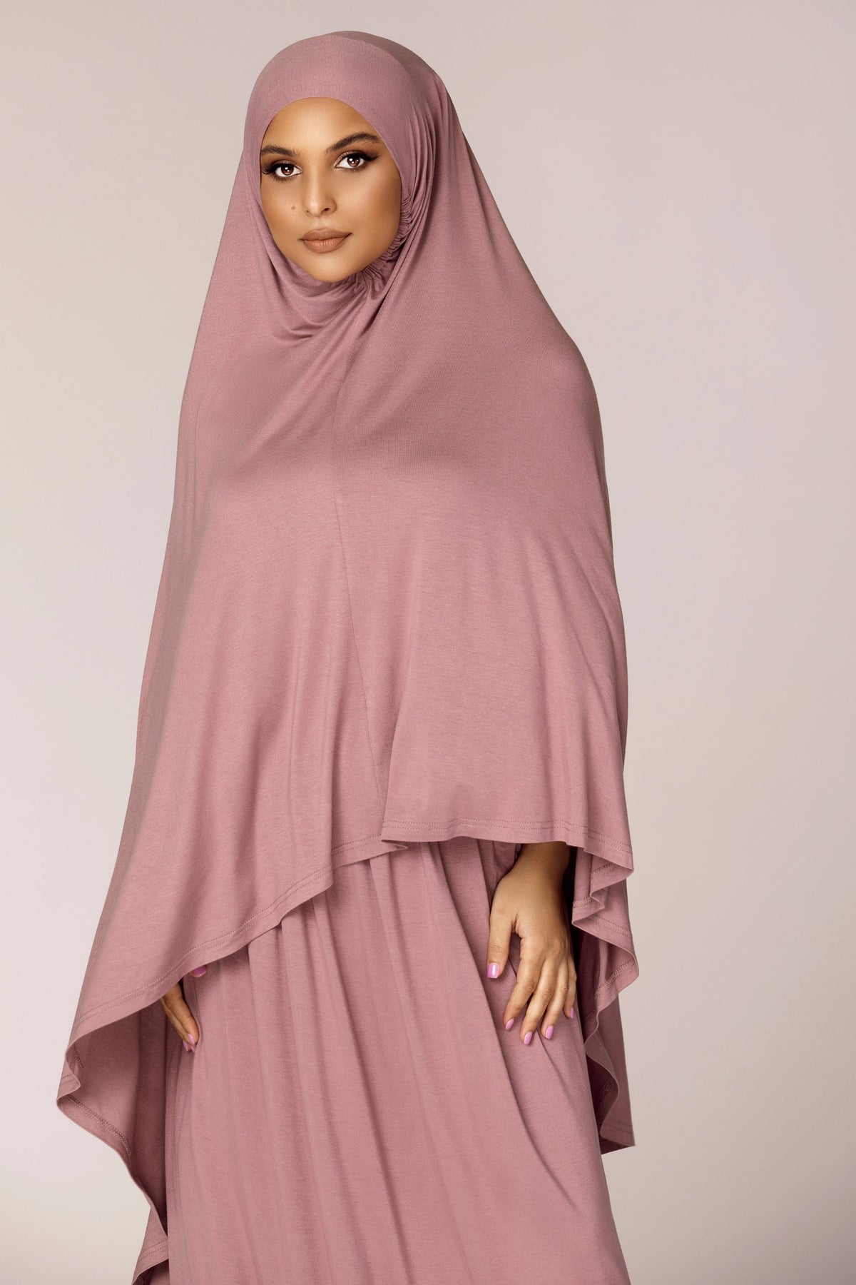 Jersey Prayer Two Piece Set - Blackberry Veiled Collection 