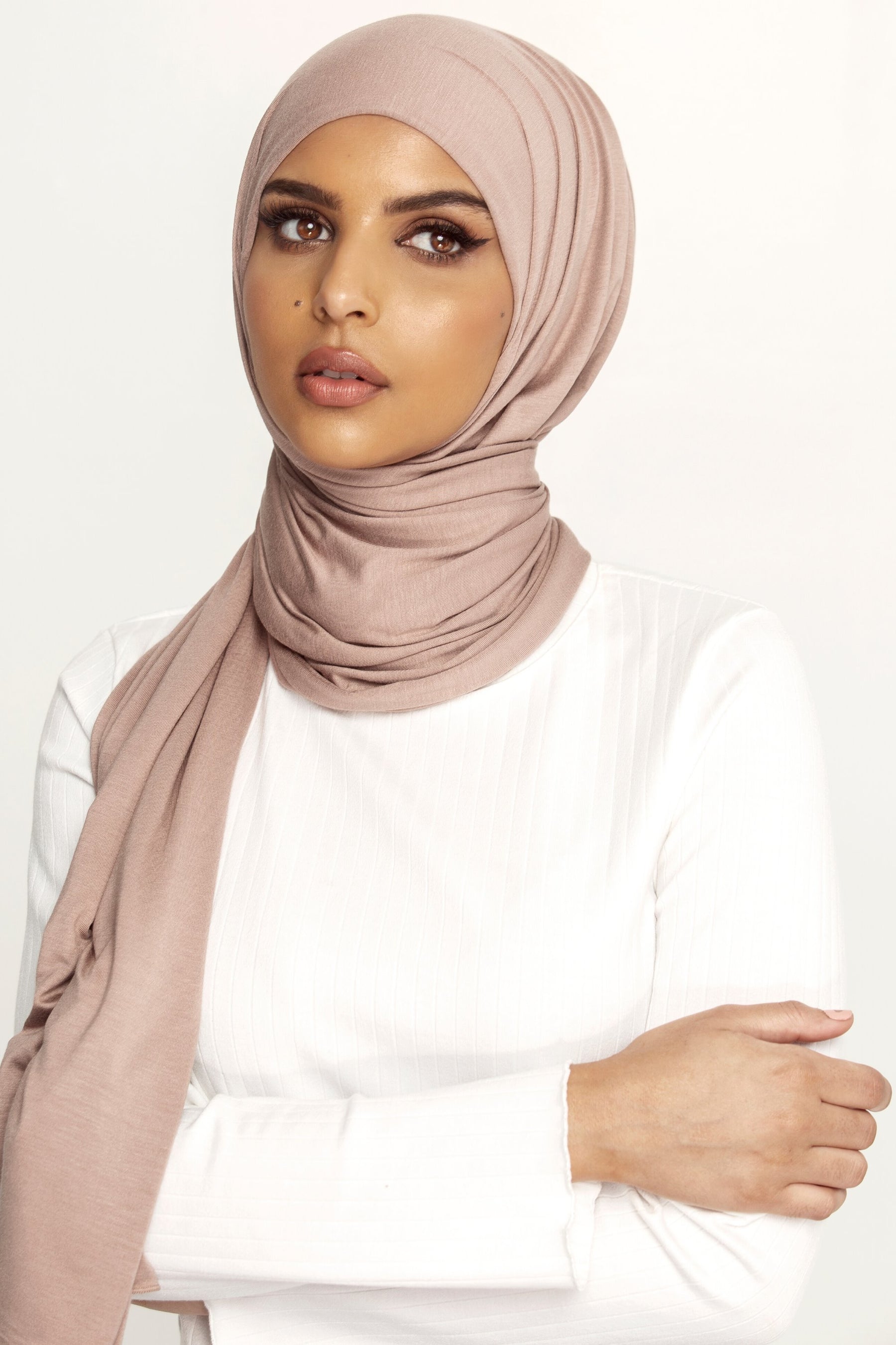 Luxury Jersey Hijab - Cashmere Veiled Collection 