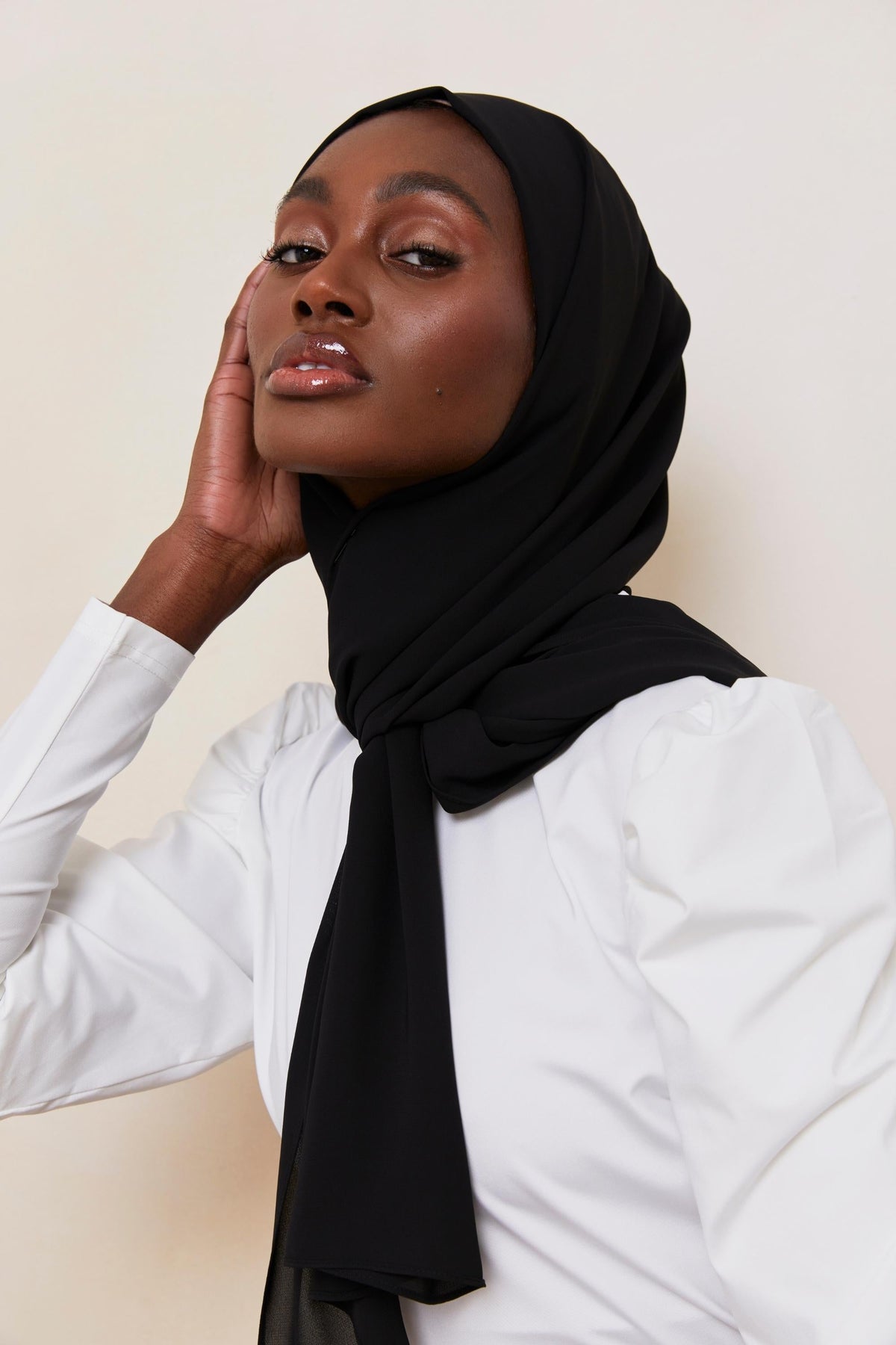 Premium Chiffon Hijab - Beijing Veiled Collection 