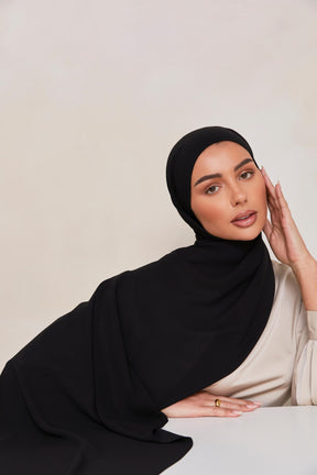 Premium Chiffon Hijab - Beijing Veiled Collection 
