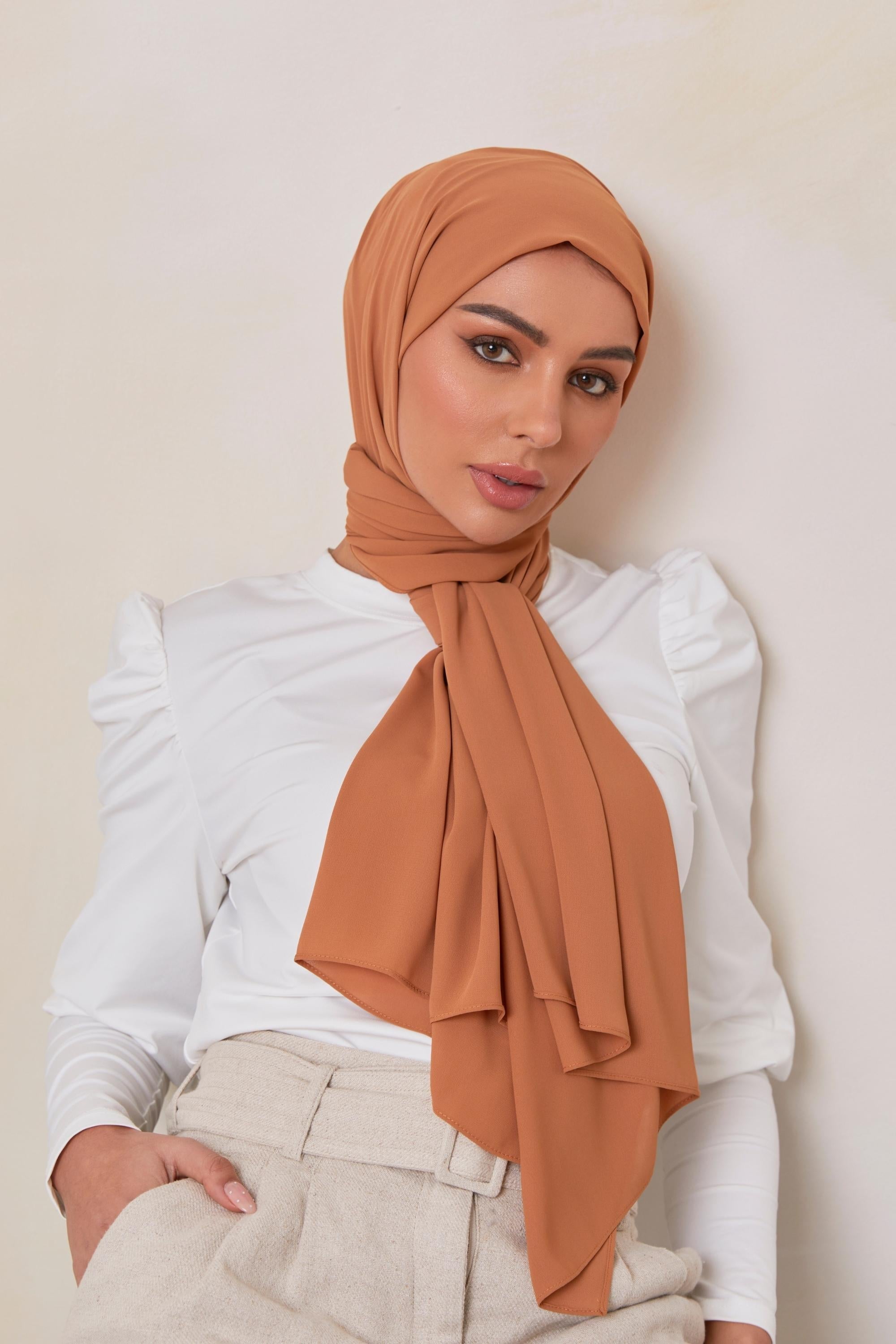 Premium Chiffon Hijab - Santa Fe Veiled Collection 