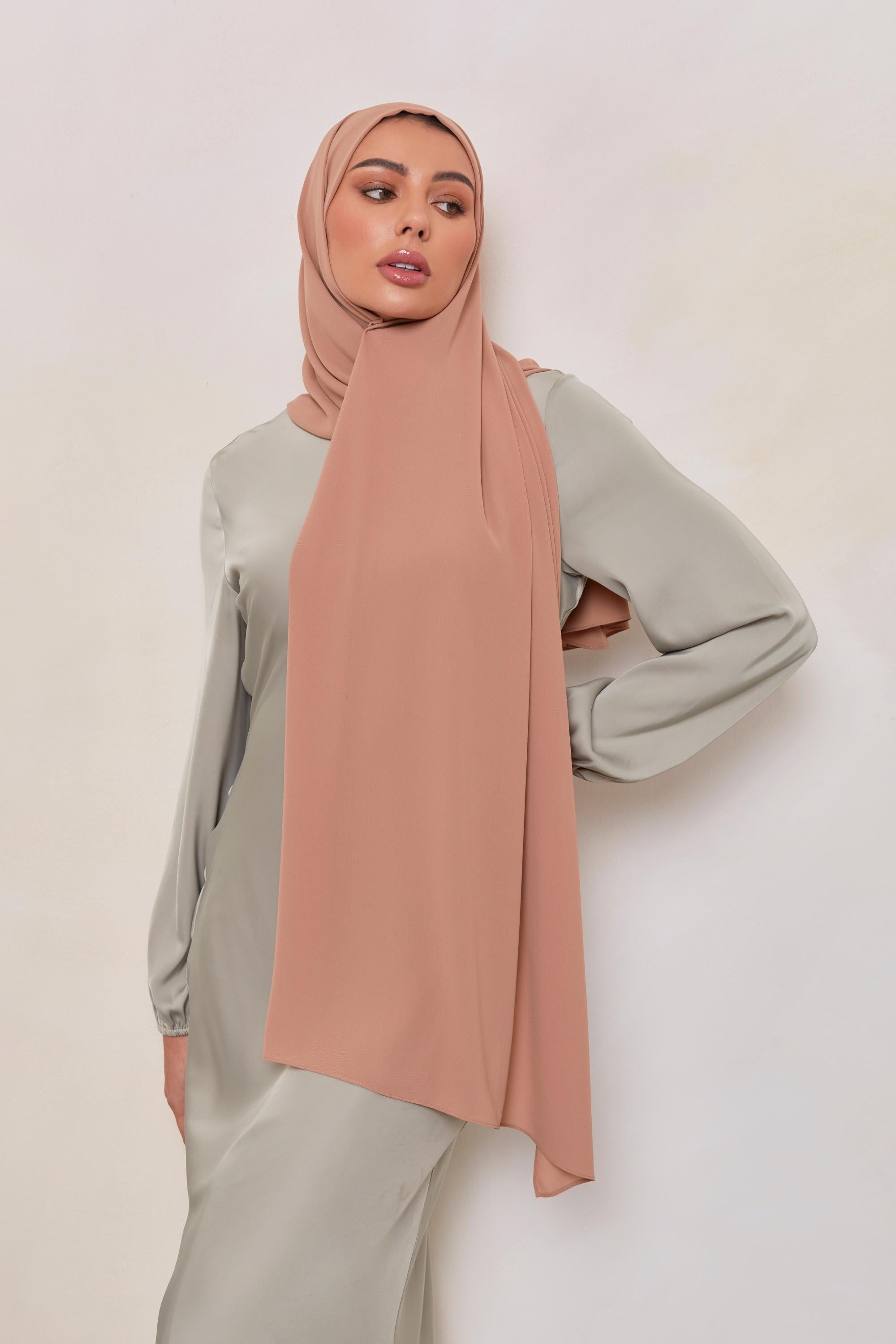 Premium Chiffon Hijab - Savannah Veiled Collection 