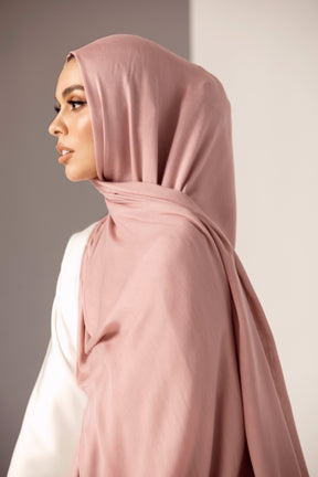Premium Woven ECOVERO™ Hijab - Nostalgia Rose Veiled Collection 