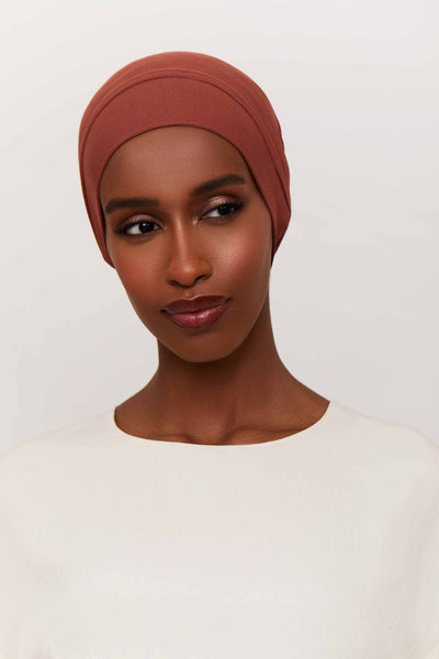 Veiled Collection Full Coverage Undercap - Cafe Brown