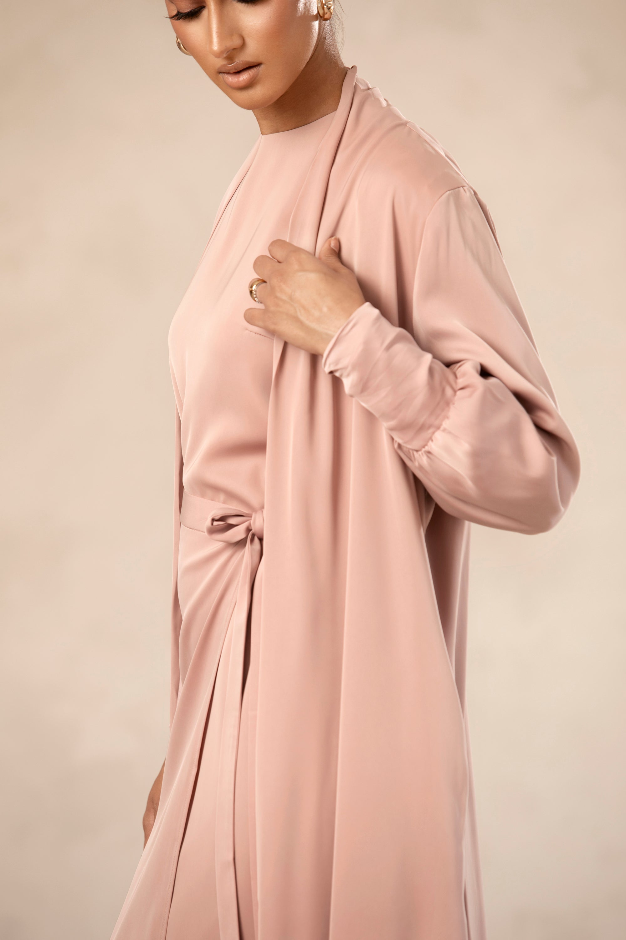 Abaya on sale rose pale