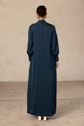 Sadia Open Abaya - Night Sky Veiled Collection 