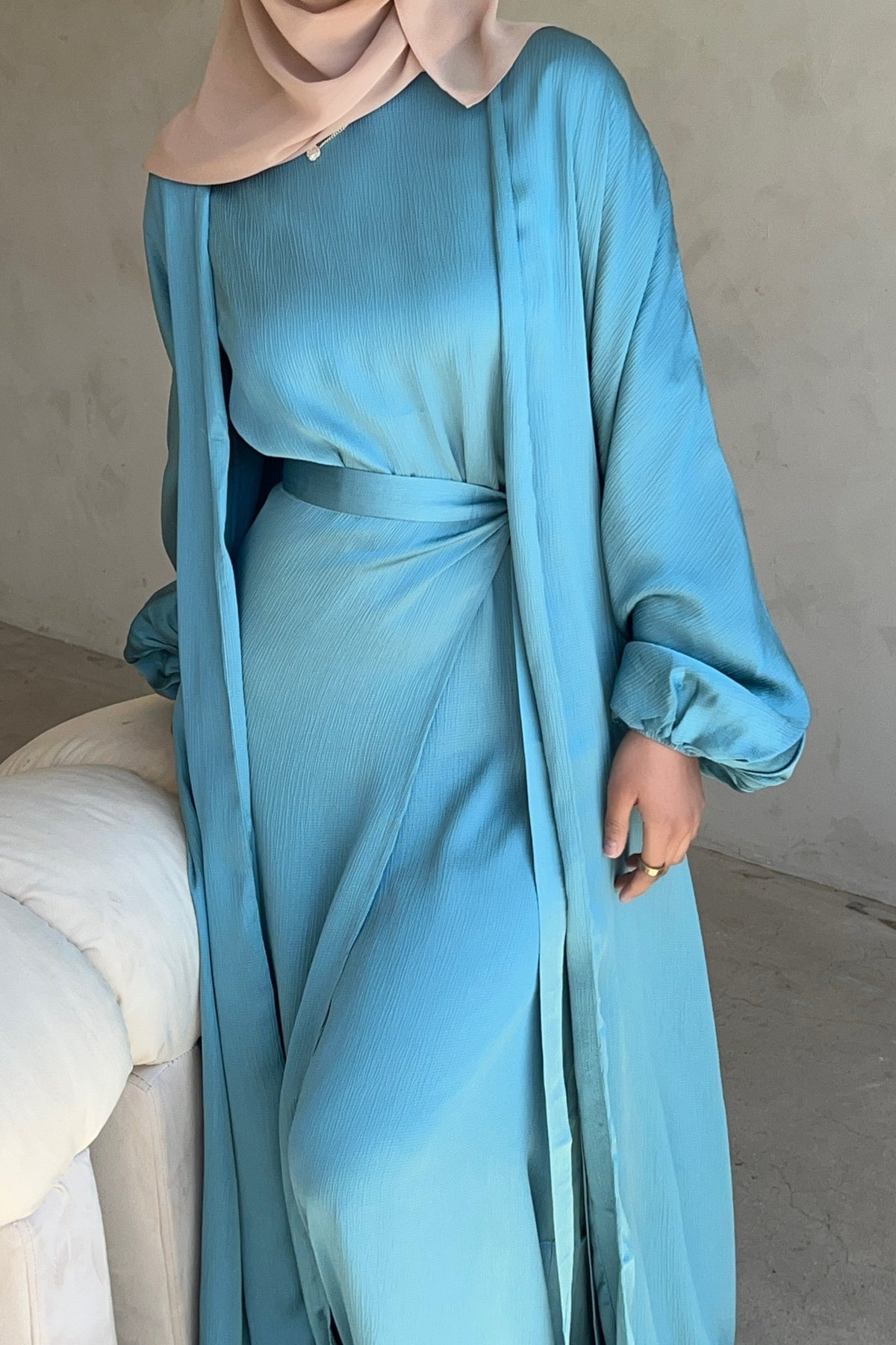 Salma Open Abaya - Stillwater Clothing Veiled 