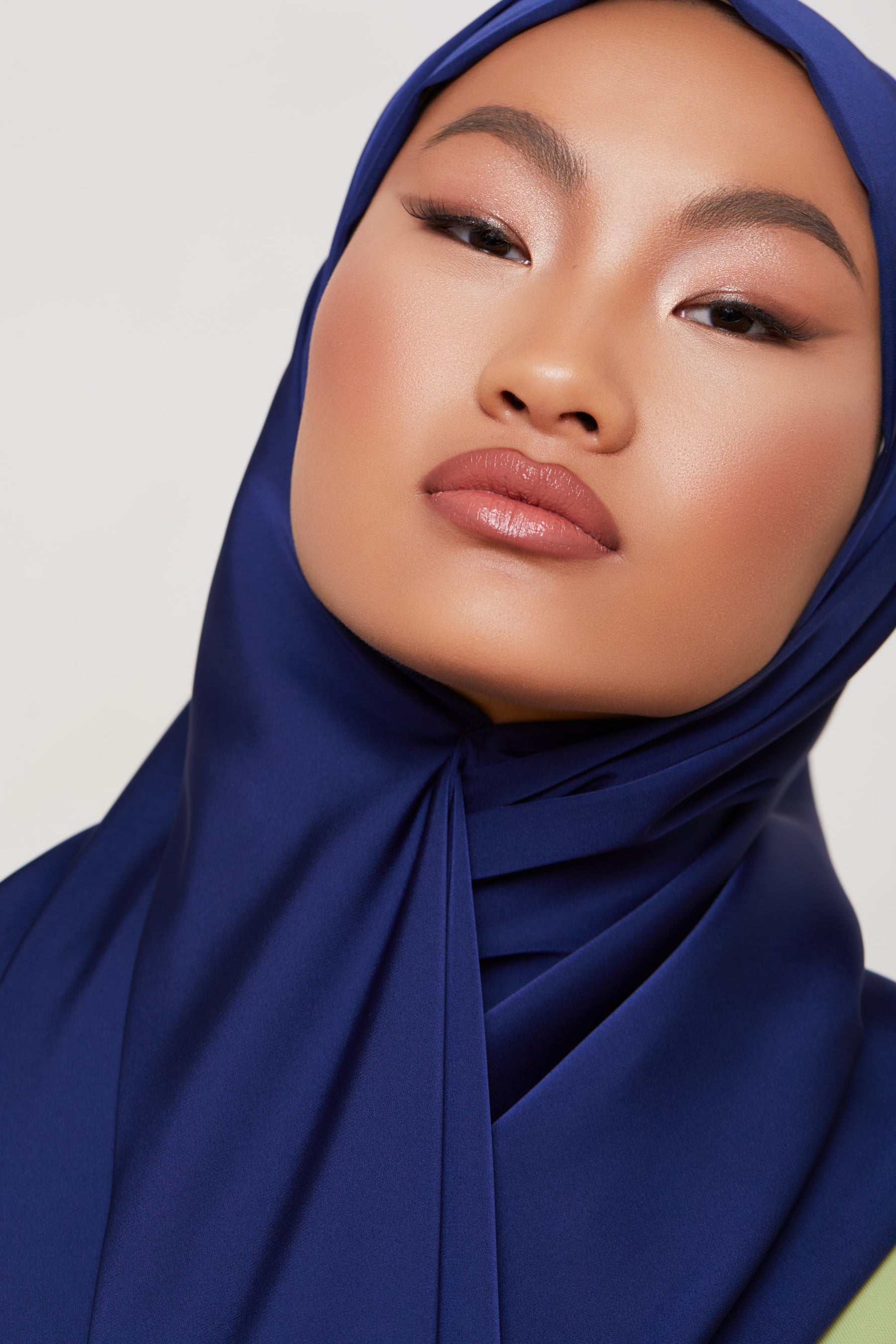 SMOOTH Satin Hijab - Classic Veiled Collection 