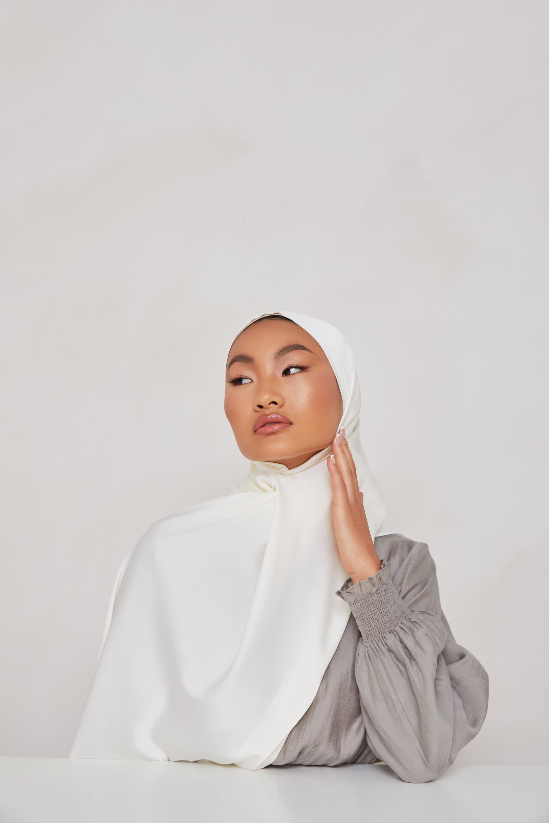 SMOOTH Satin Hijab - Dream Veiled Collection 