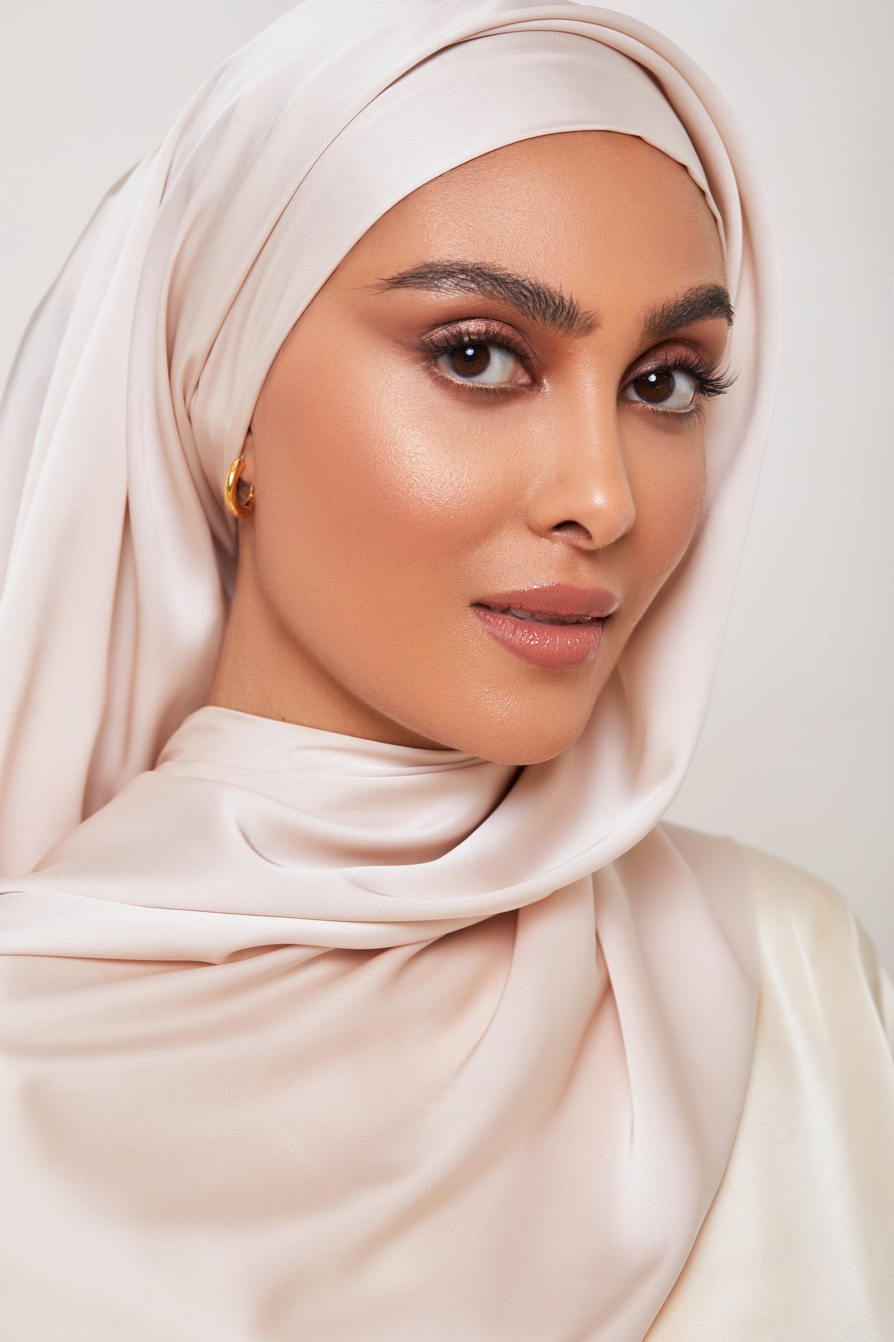 SMOOTH Satin Hijab - Pure Veiled Collection 