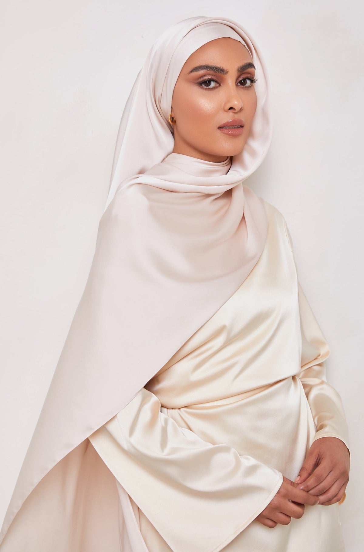SMOOTH Satin Hijab - Pure Veiled Collection 
