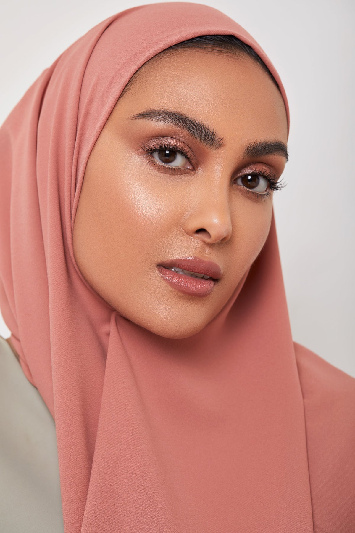 TEXTURE Classic Chiffon Hijab - Desert Clay Veiled Collection 