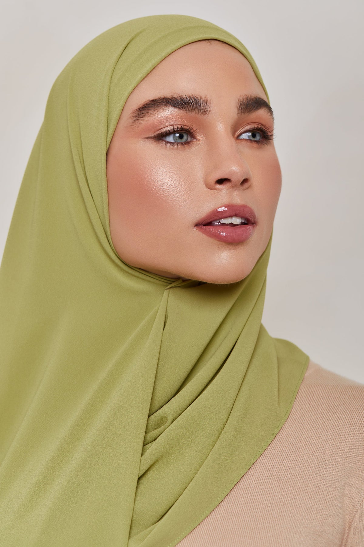 TEXTURE Everyday Chiffon Hijab - Cypress Green (Algae) epschoolboard 