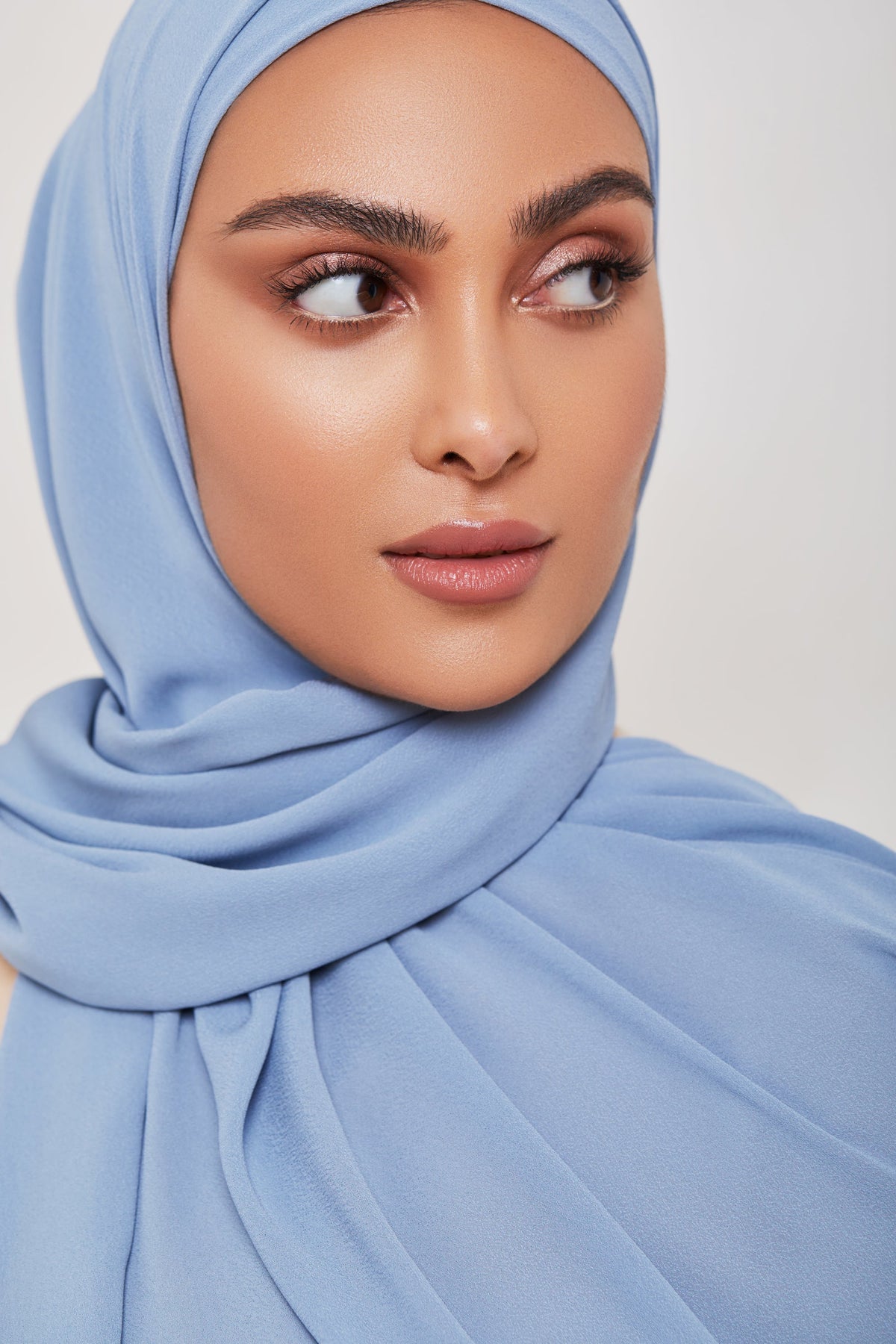 TEXTURE Everyday Chiffon Hijab - Feeling Blue epschoolboard 