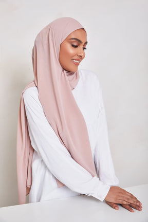 TEXTURE Everyday Chiffon Hijab - Modestly Mink Veiled Collection 