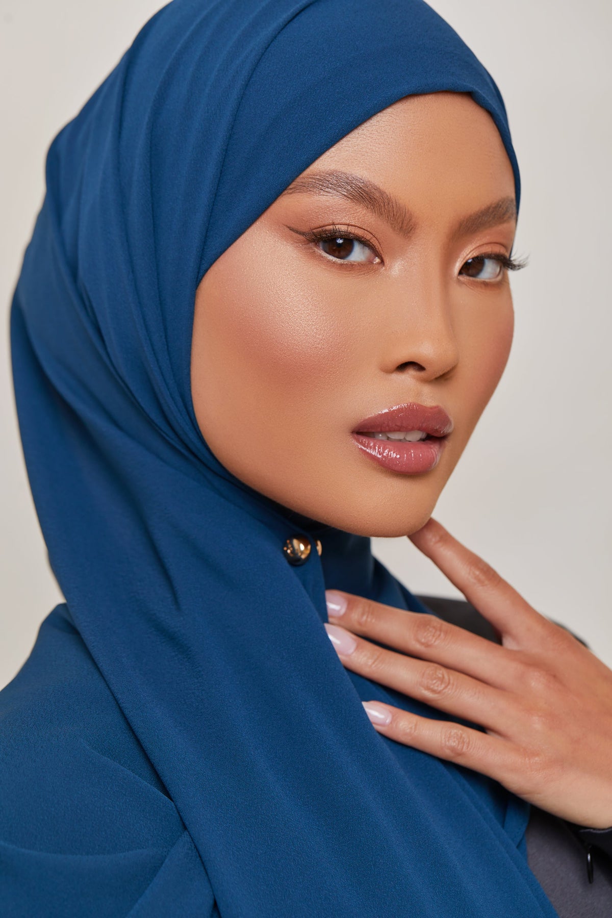 TEXTURE Everyday Chiffon Hijab - Outerspace epschoolboard 