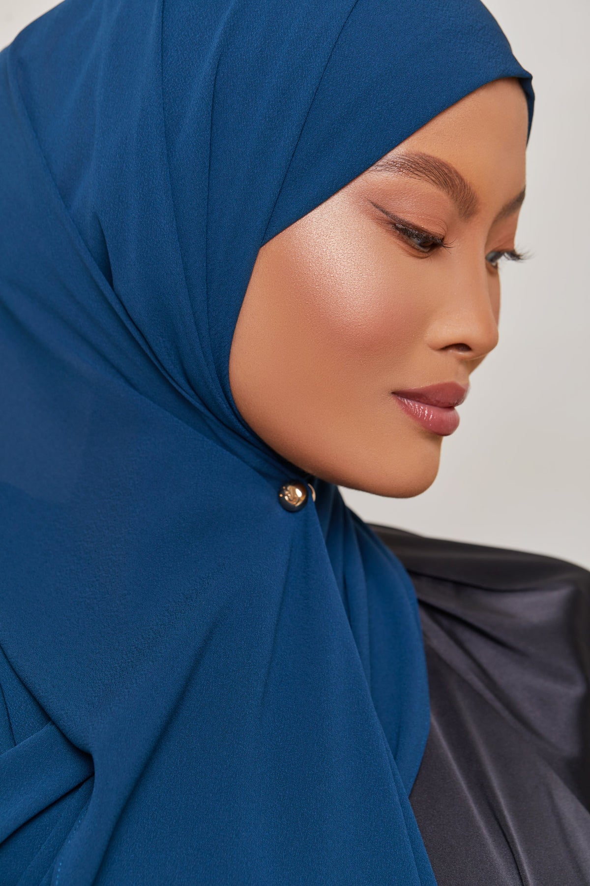TEXTURE Everyday Chiffon Hijab - Outerspace epschoolboard 