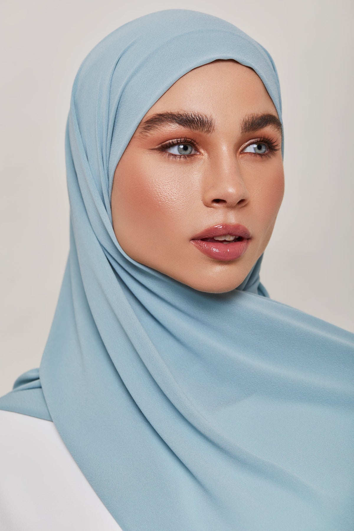 TEXTURE Everyday Chiffon Hijab - Sea Ya epschoolboard 