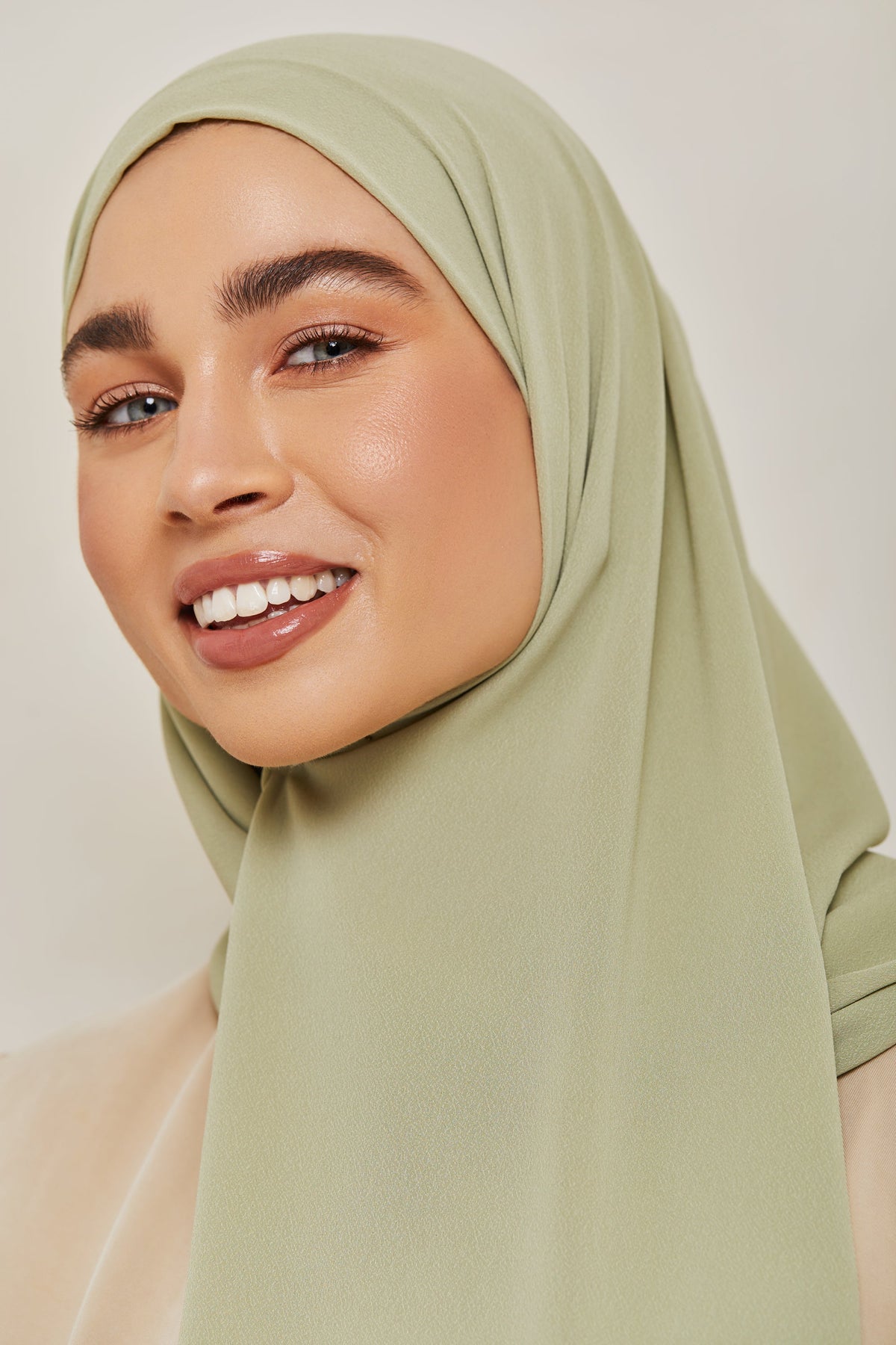 TEXTURE Everyday Chiffon Hijab - Trendy Green epschoolboard 