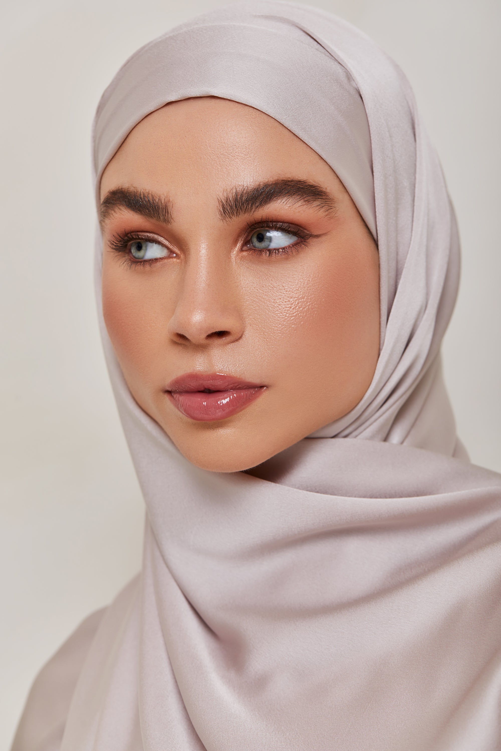 TEXTURE Satin Hijab - Calm Veiled Collection 