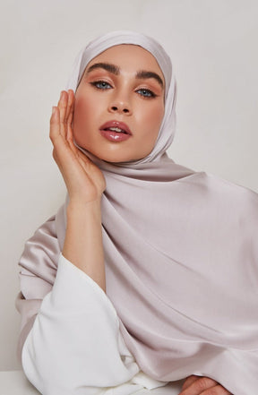 TEXTURE Satin Hijab - Calm Veiled Collection 