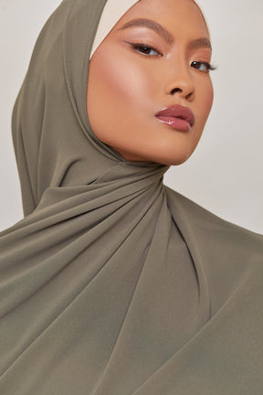 TEXTURE Twill Chiffon Hijab - Adventurous Veiled Collection 
