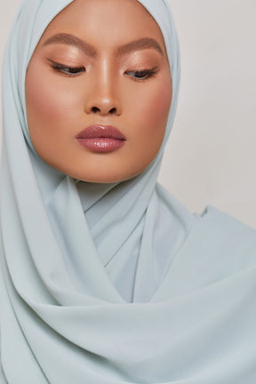 TEXTURE Twill Chiffon Hijab - Beachy Veiled Collection 