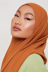 TEXTURE Twill Chiffon Hijab - Crave Veiled Collection 