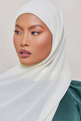 TEXTURE Twill Chiffon Hijab - Heavenly Veiled Collection 
