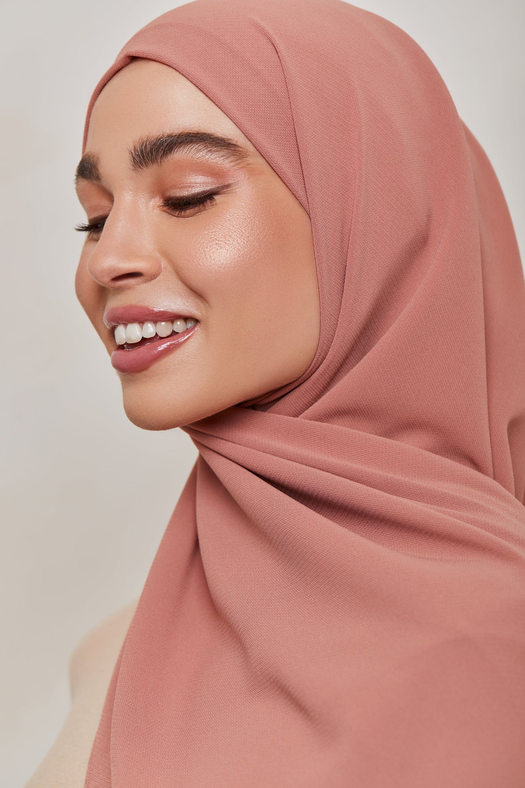 TEXTURE Twill Chiffon Hijab - Loyal Veiled Collection 