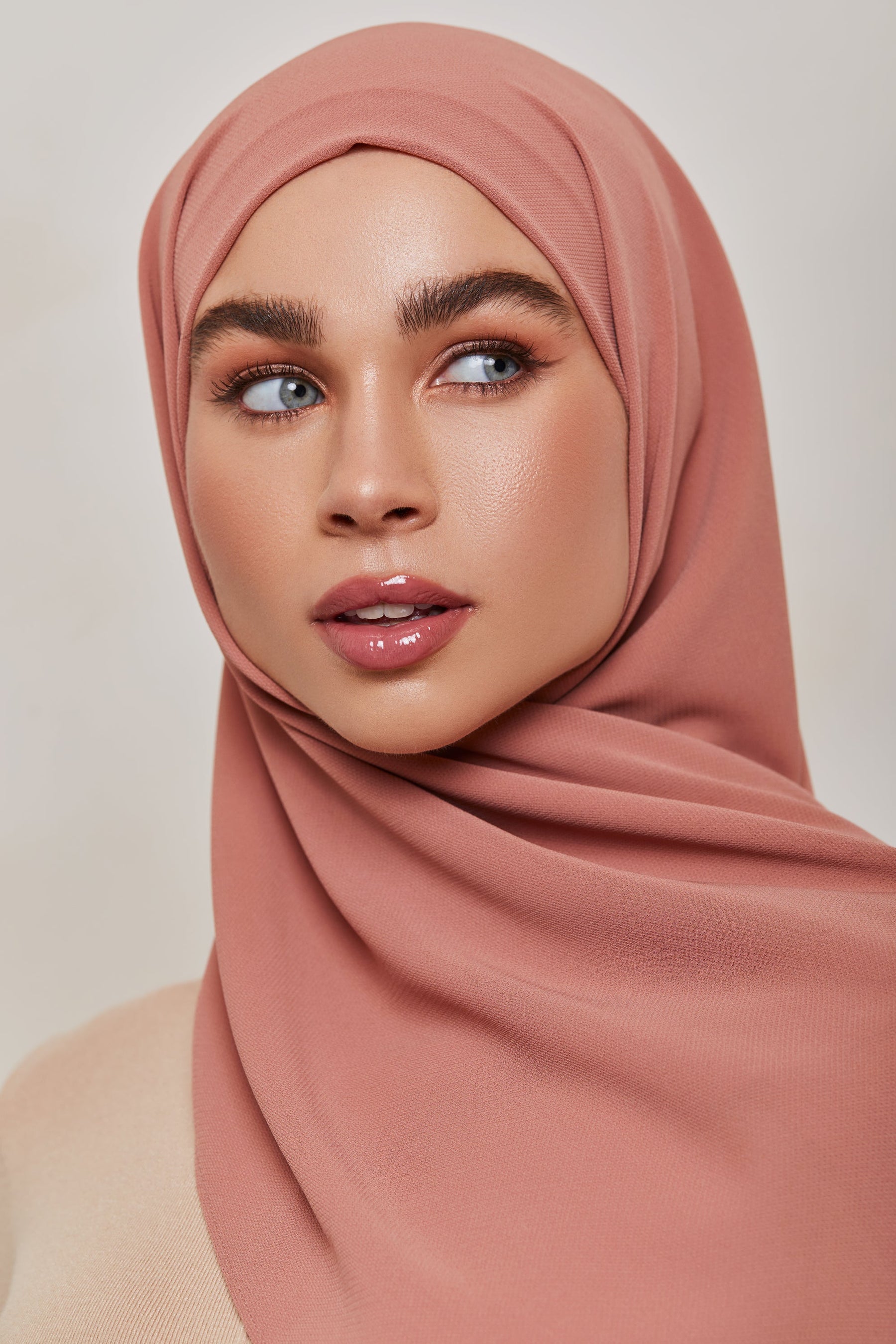 TEXTURE Twill Chiffon Hijab - Loyal Veiled Collection 