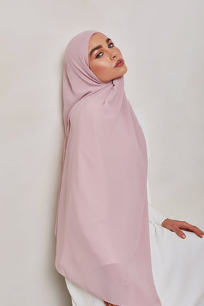 TEXTURE Twill Chiffon Hijab - Twinkling Veiled Collection 