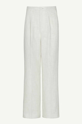 Theya Tweed Wide Leg Pants - Pearl Clothing Veiled 