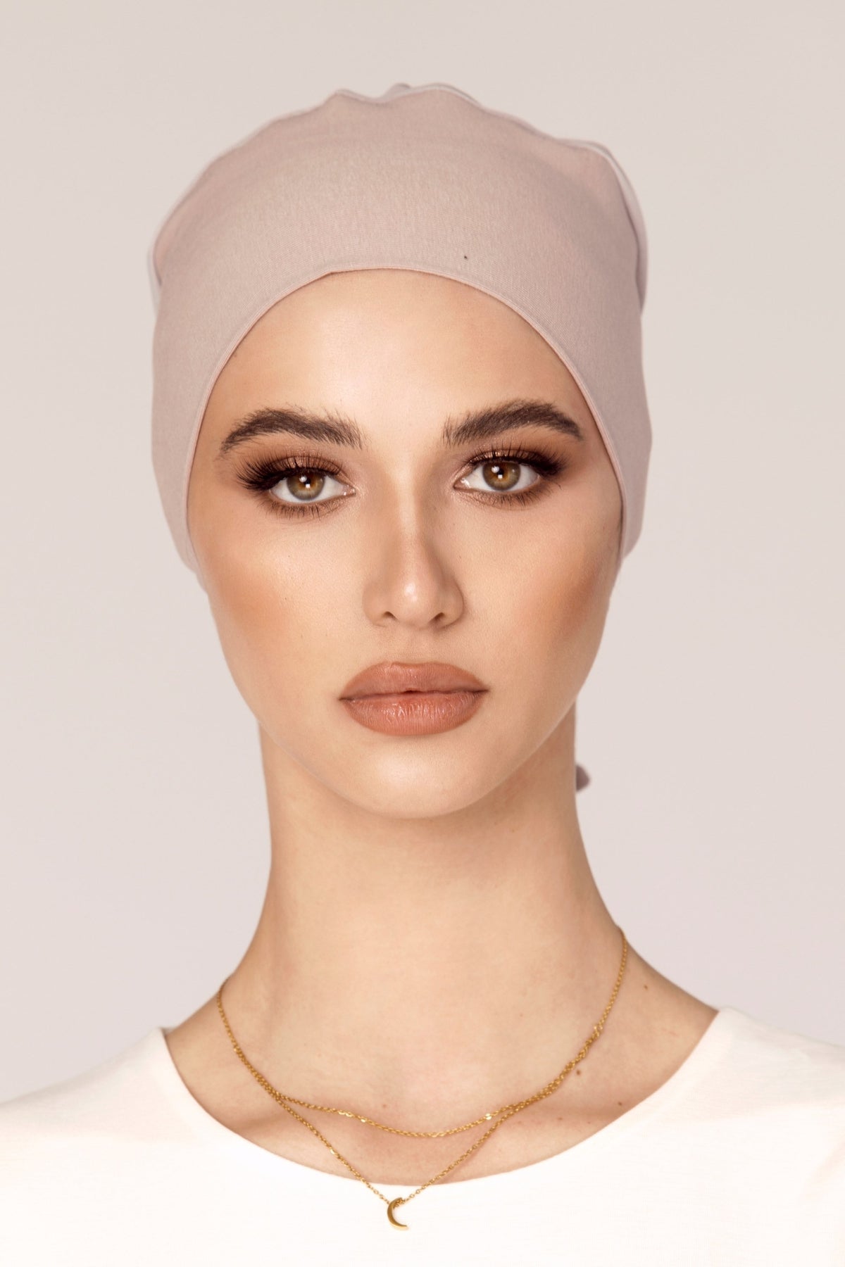 Tie Back Undercap - Taupe Veiled Collection 