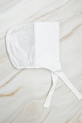 Tie Back Undercap - White Veiled Collection 