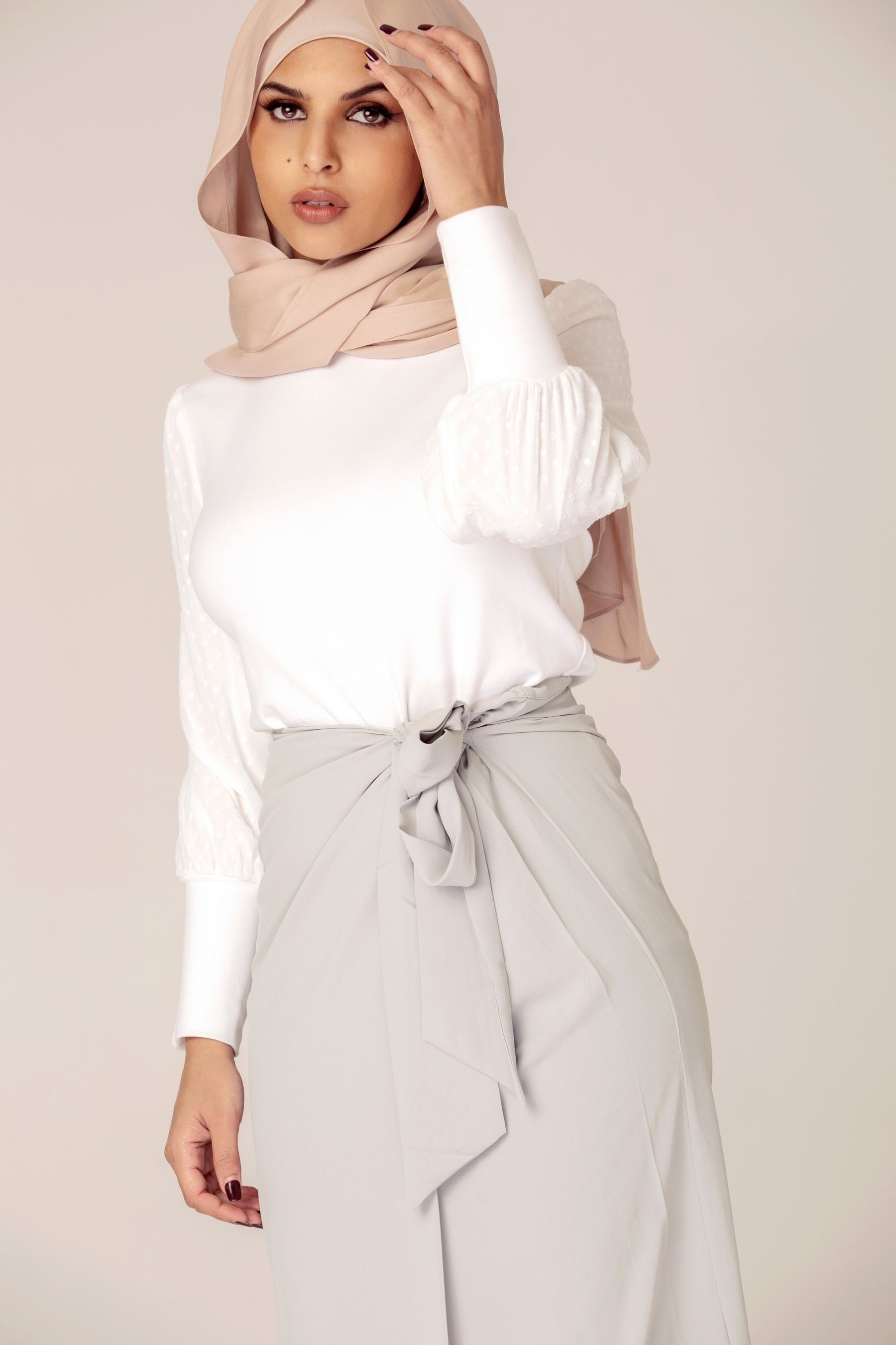 Maxi tie skirt Clearance