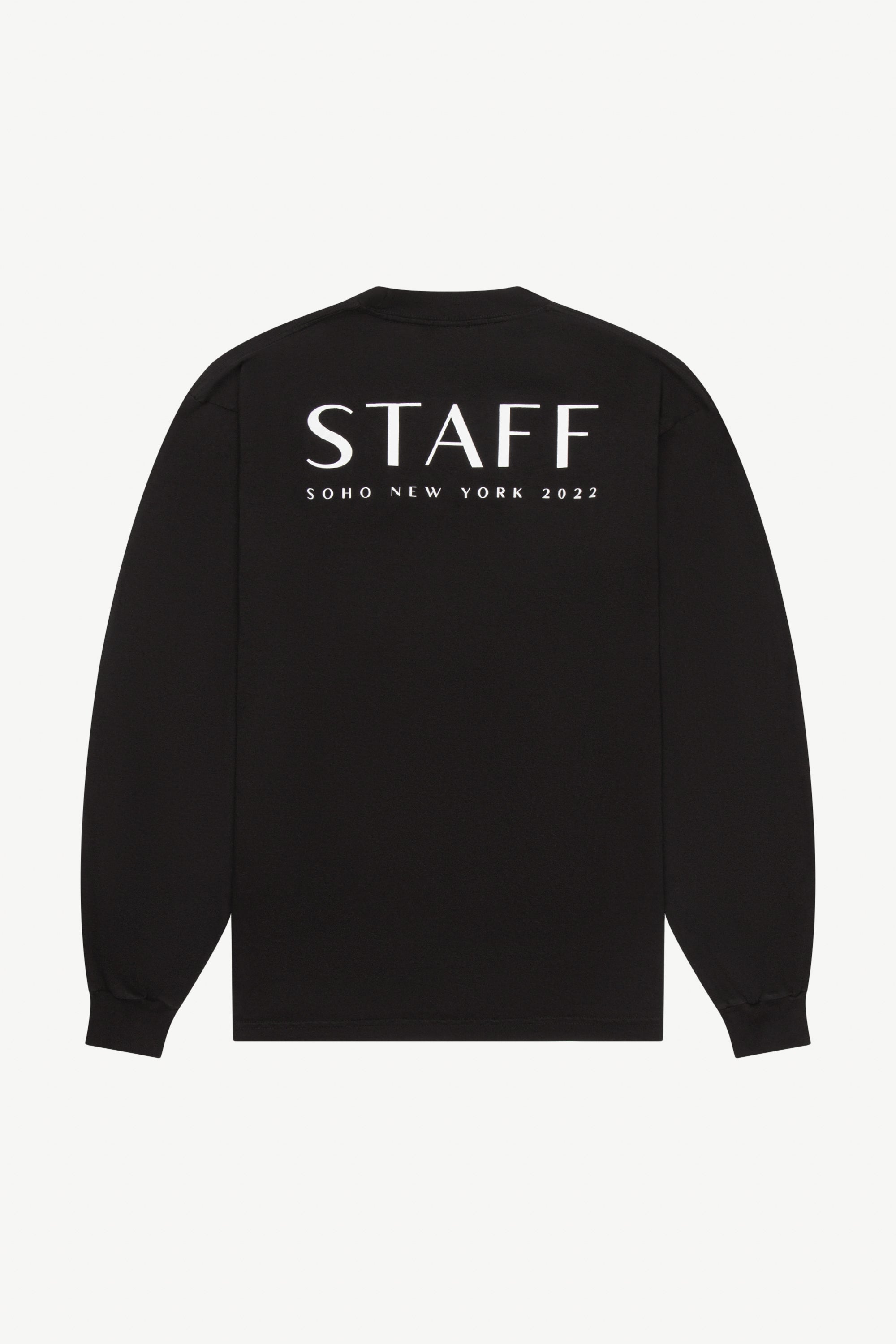 Veiled Merch Long Sleeve T Shirt - Staff Black Veiled Collection 