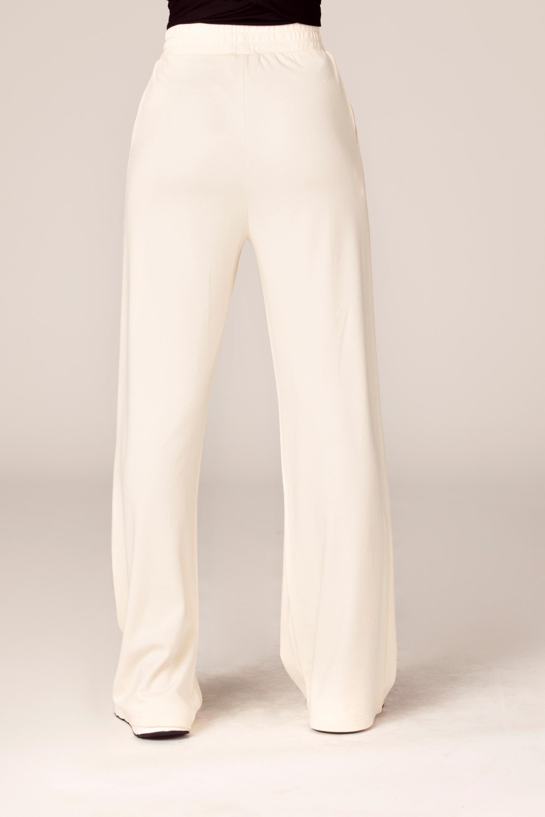 White Sand High Waist Lounge Pants Veiled Collection 