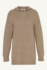 Wool Knit Sweater Hoodie - Cobblestone Clothing Veiled 