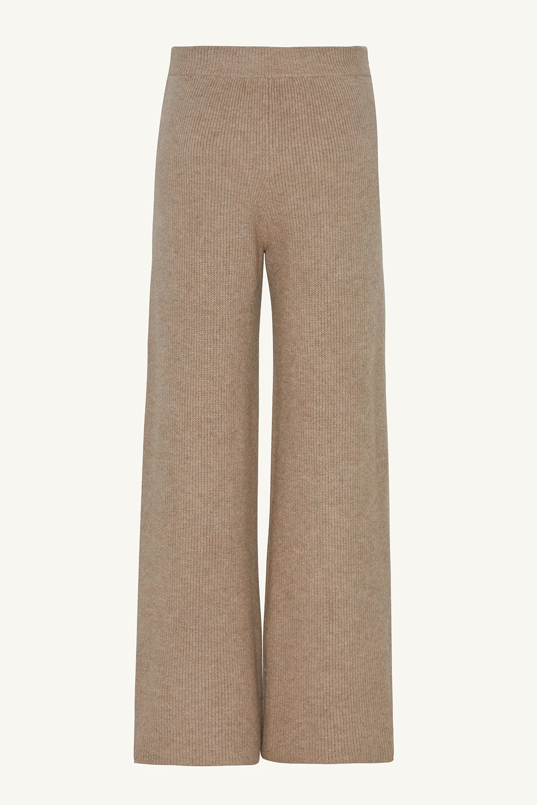 Wide-Leg Wool-Blend Pant
